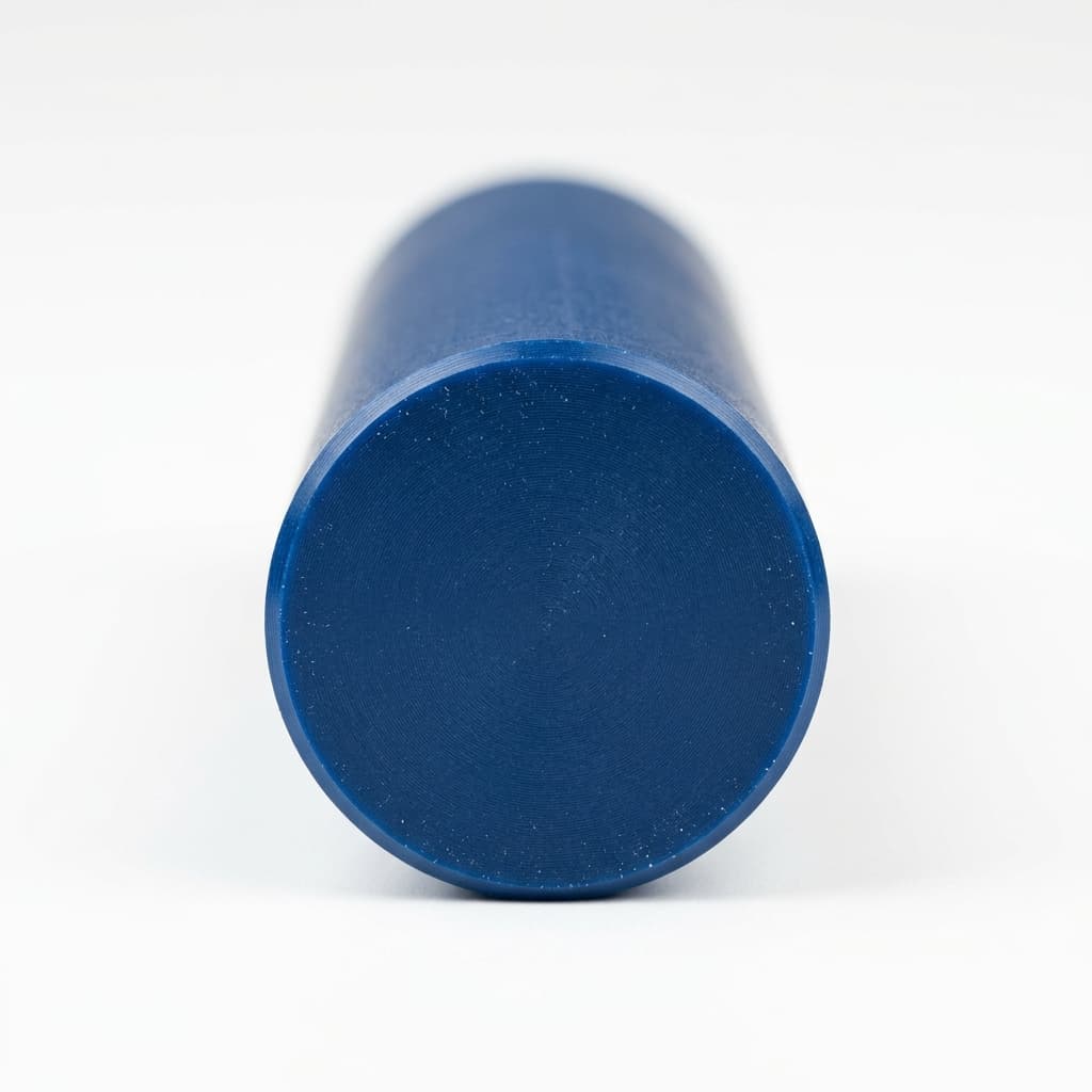 POM-C PTFE - 2.500" dia x 60 Blue Rod - view 3
