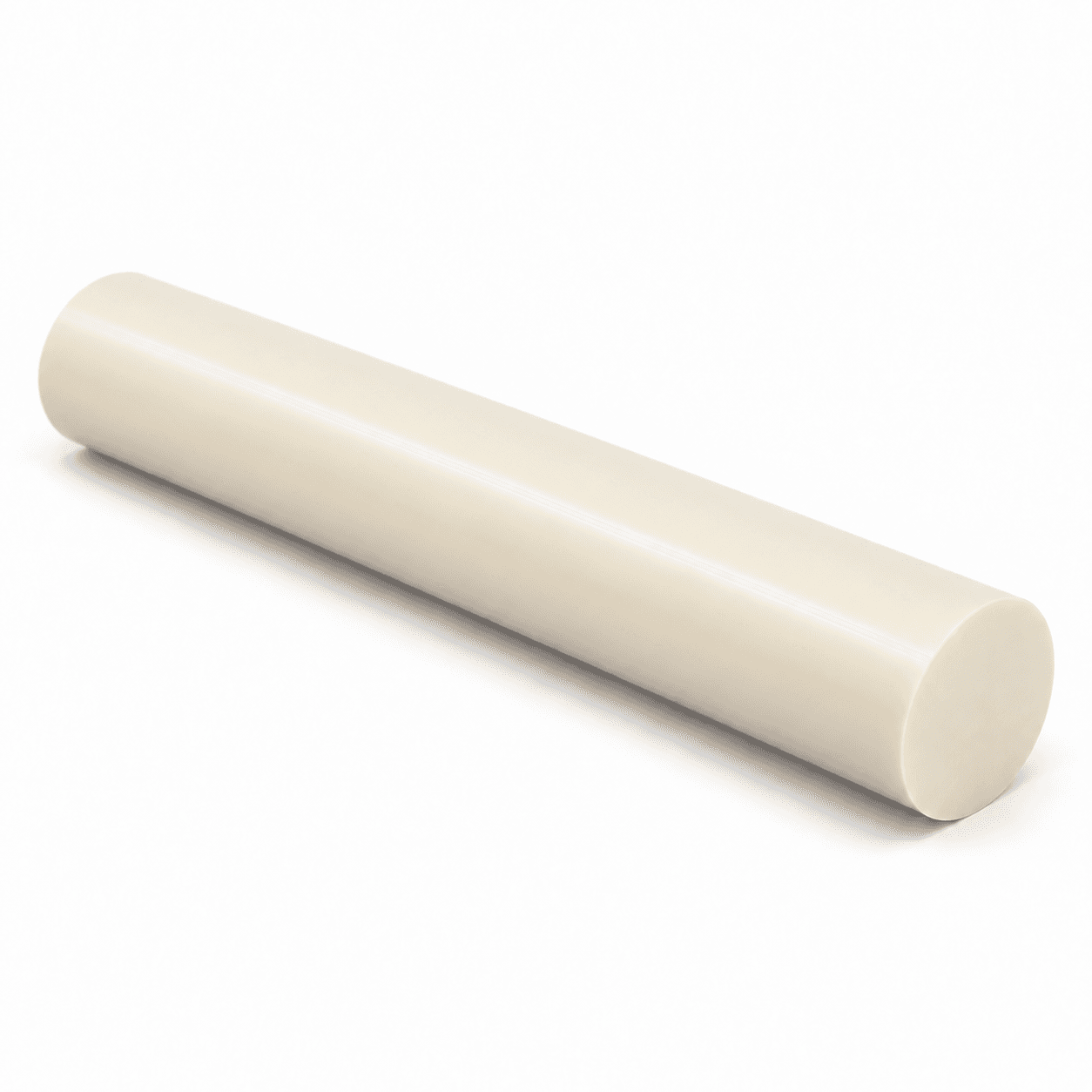 ABS - 0.250" dia x 60 Natural Rod - view 3