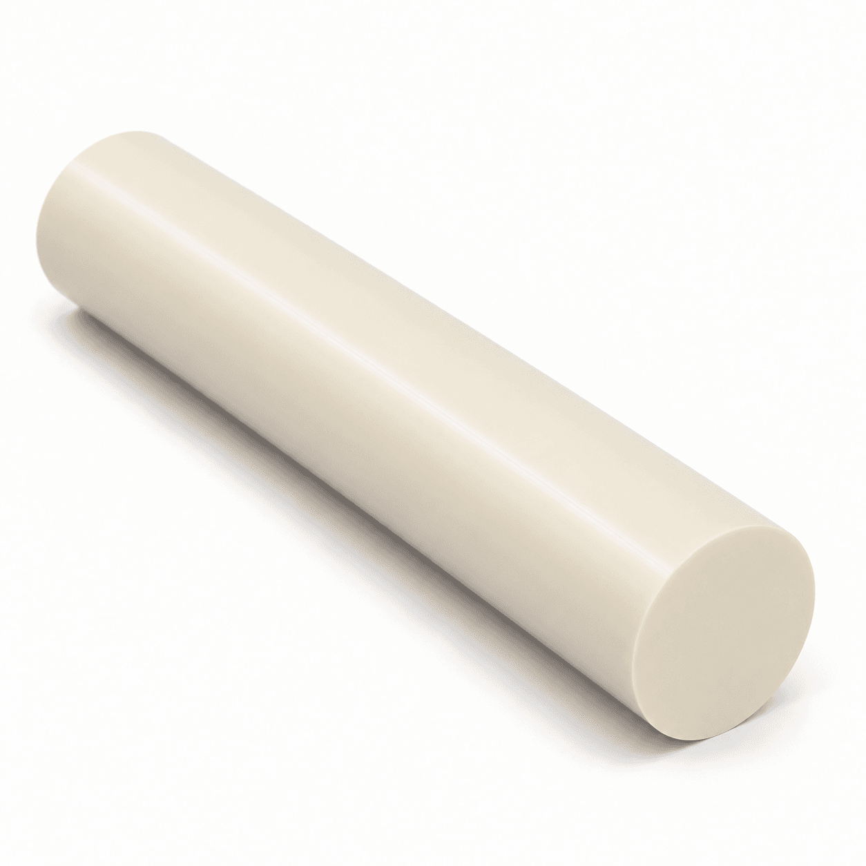 ABS - 0.250" dia x 60 Natural Rod