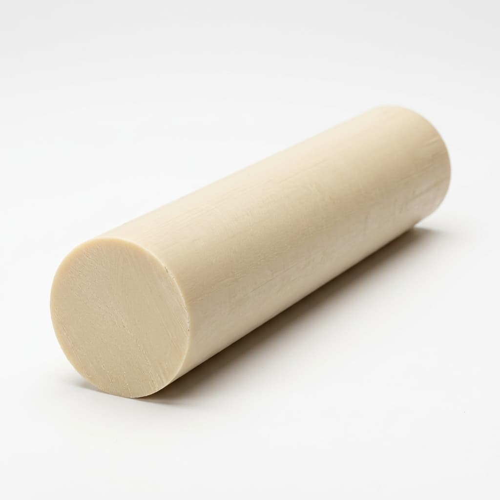 ABS - 0.250" dia x 60 Natural Rod - view 2