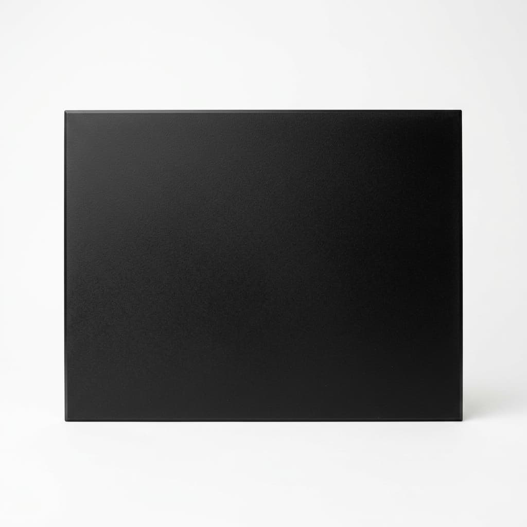 ABS - 1.000" 24 x 24 Black Sheet