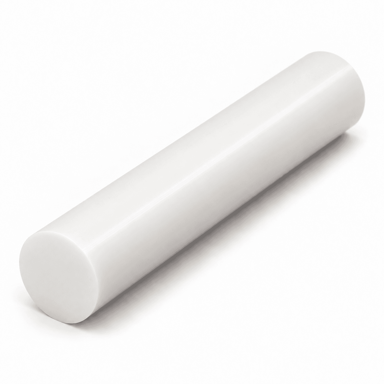 Acetal - 3.000" dia x 60 Natural Rod - view 2