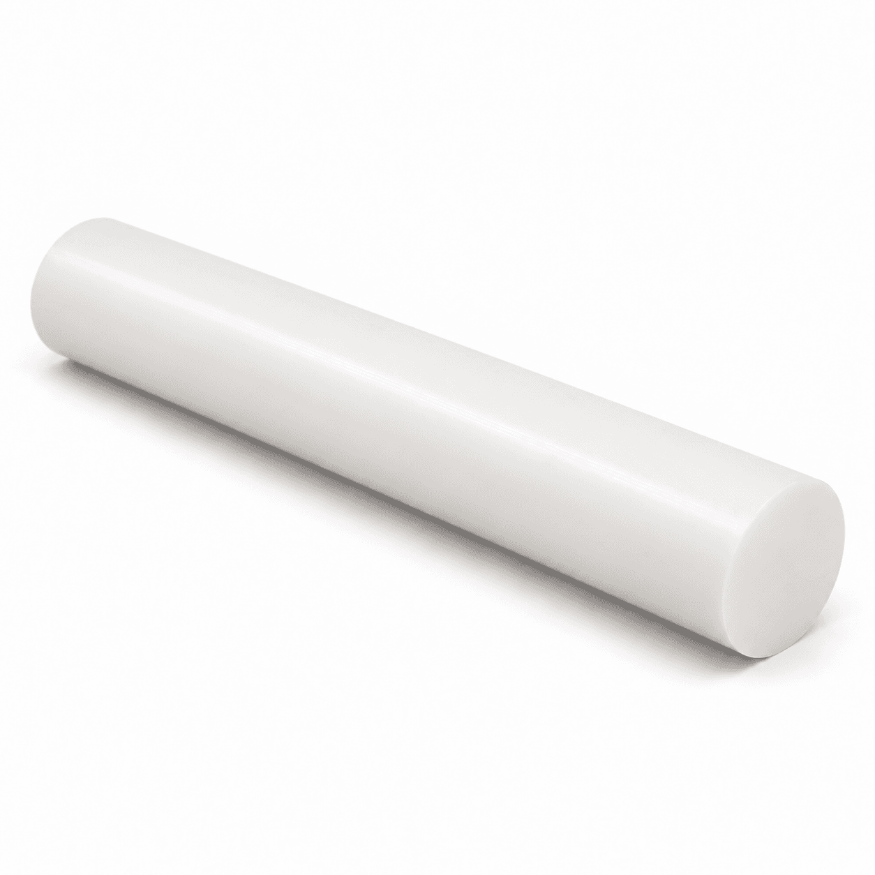 Acetal - 3.000" dia x 60 Natural Rod - view 3