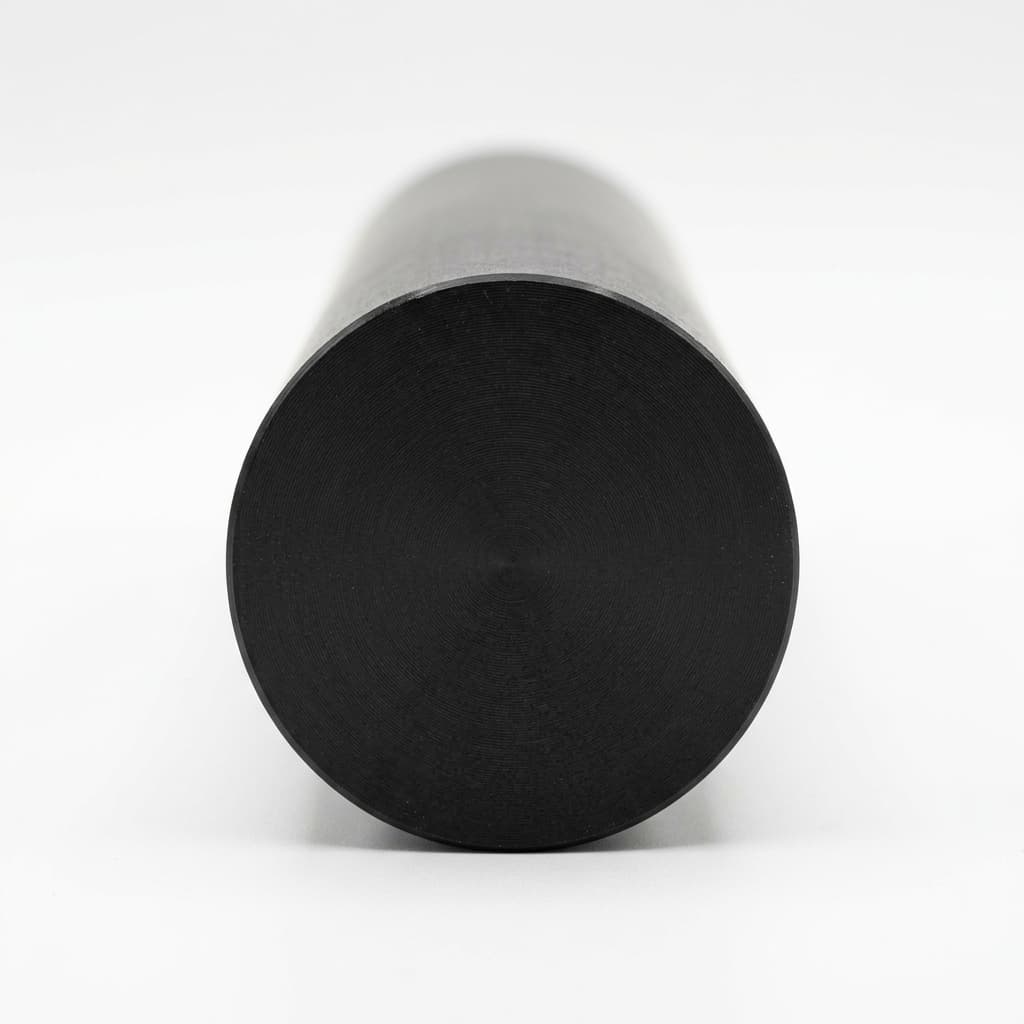 Acetal - 2.500" dia x 60 Black Rod - view 3