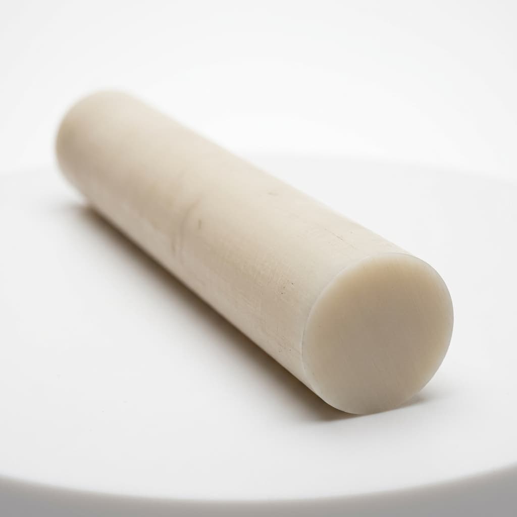 Acetal - 2.500" dia x 78 Natural Rod - view 2
