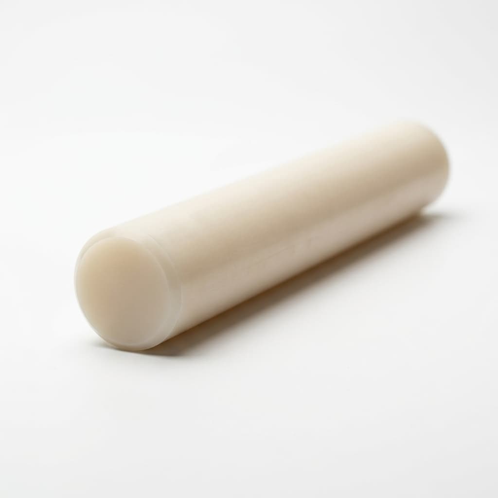 Acetal - 2.500" dia x 78 Natural Rod - view 4
