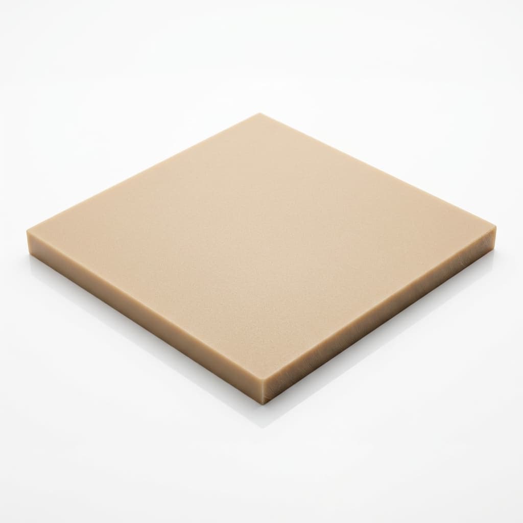 Acetal - 0.375" 24 x 48 Natural Sheet - view 2