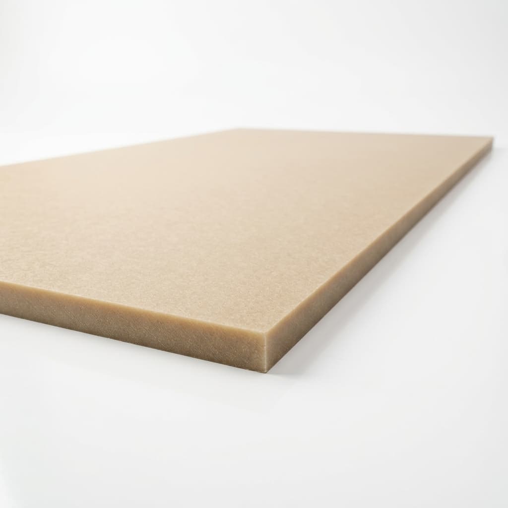 Acetal - 0.375" 24 x 48 Natural Sheet - view 4