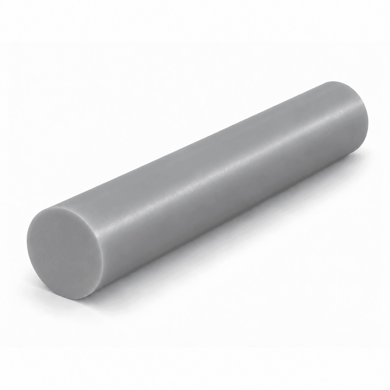 Cast Nylon - 2.000" x 39 Grey Rod - view 2