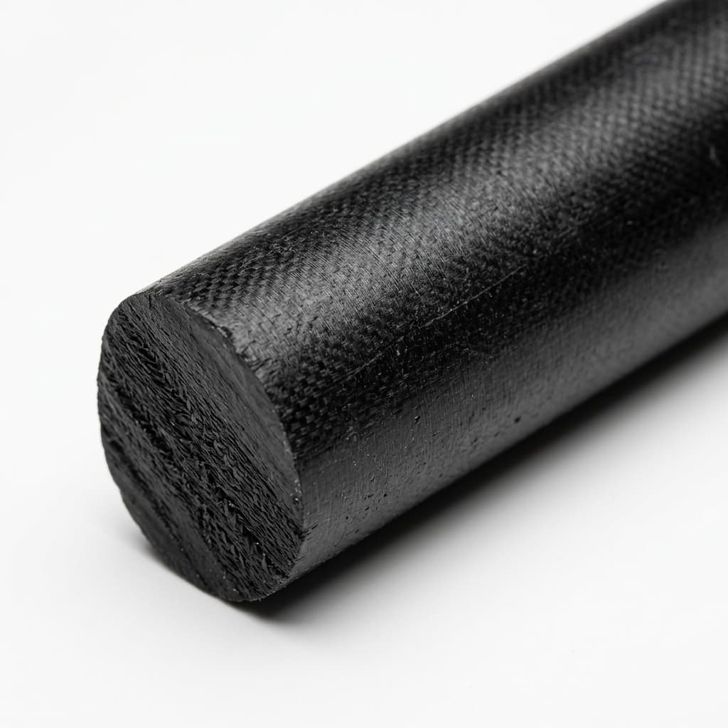 FR4 - 0.375" dia x 48" Black Rod - view 3