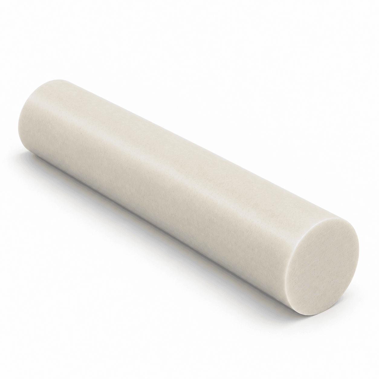 PA66 - 0.500" dia x 120 Natural Rod