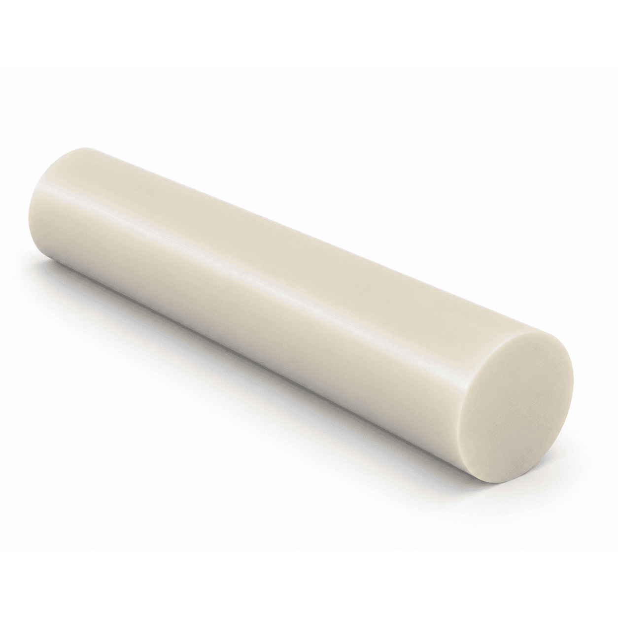 PA6 - 0.500" dia x 120 Natural Rod