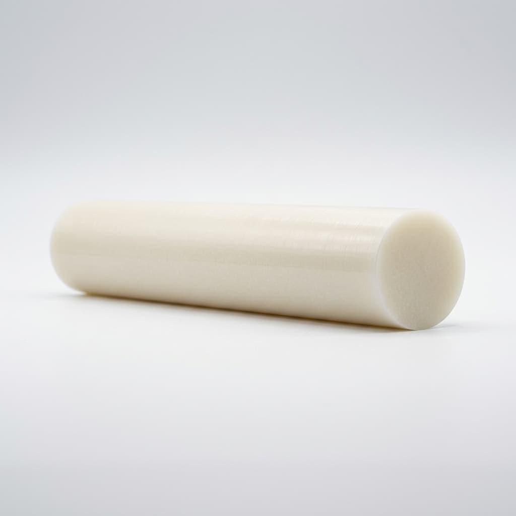 PA66 - 1.000" dia x 144 Natural Rod