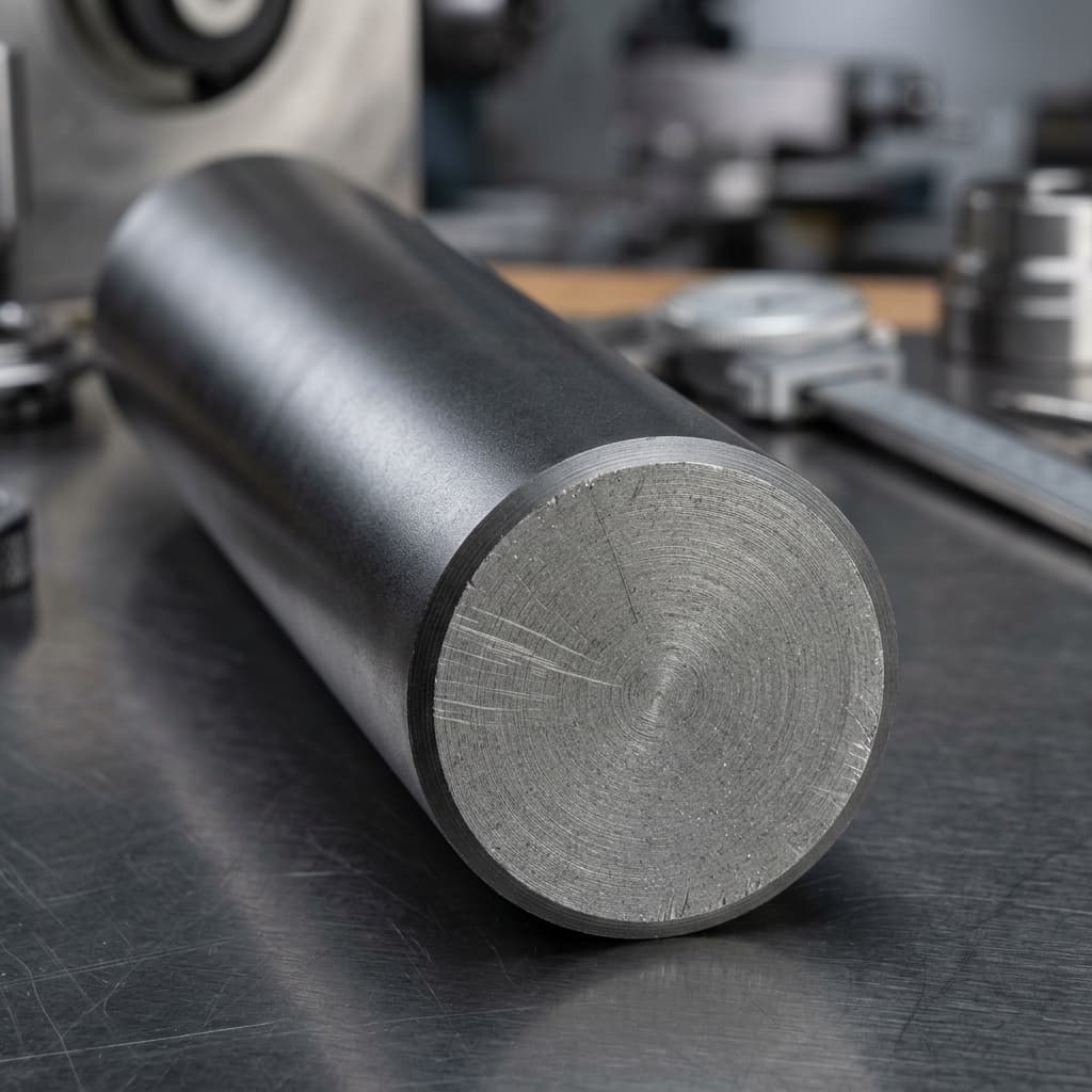 PA6 MOLY - 0.312" dia x 120 Grey Rod - view 2