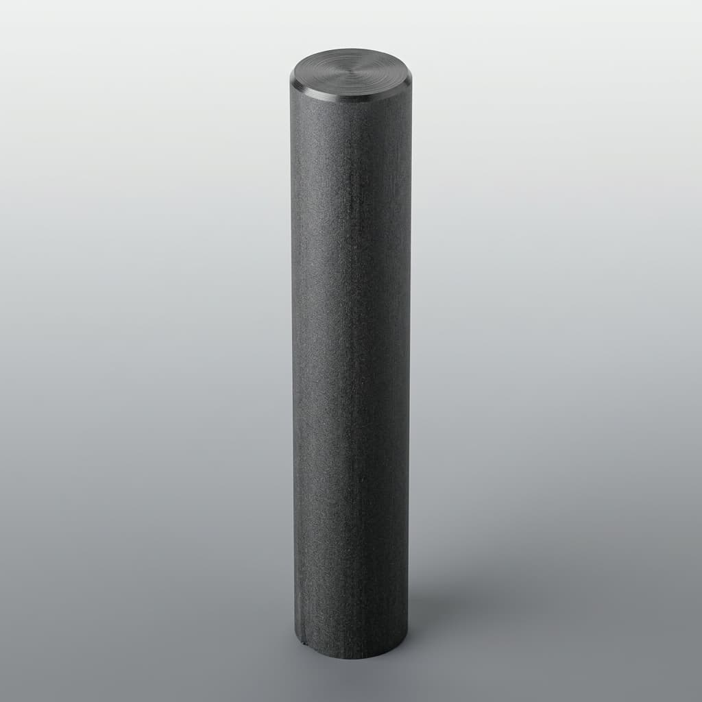 PA6 MOLY - 0.312" dia x 120 Grey Rod - view 3