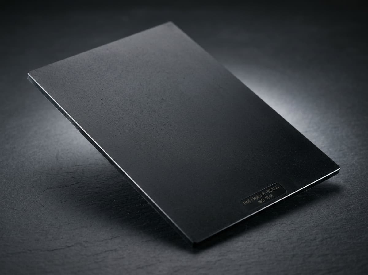 PA6 - 1.000" 24 x 48 Black Sheet - view 3