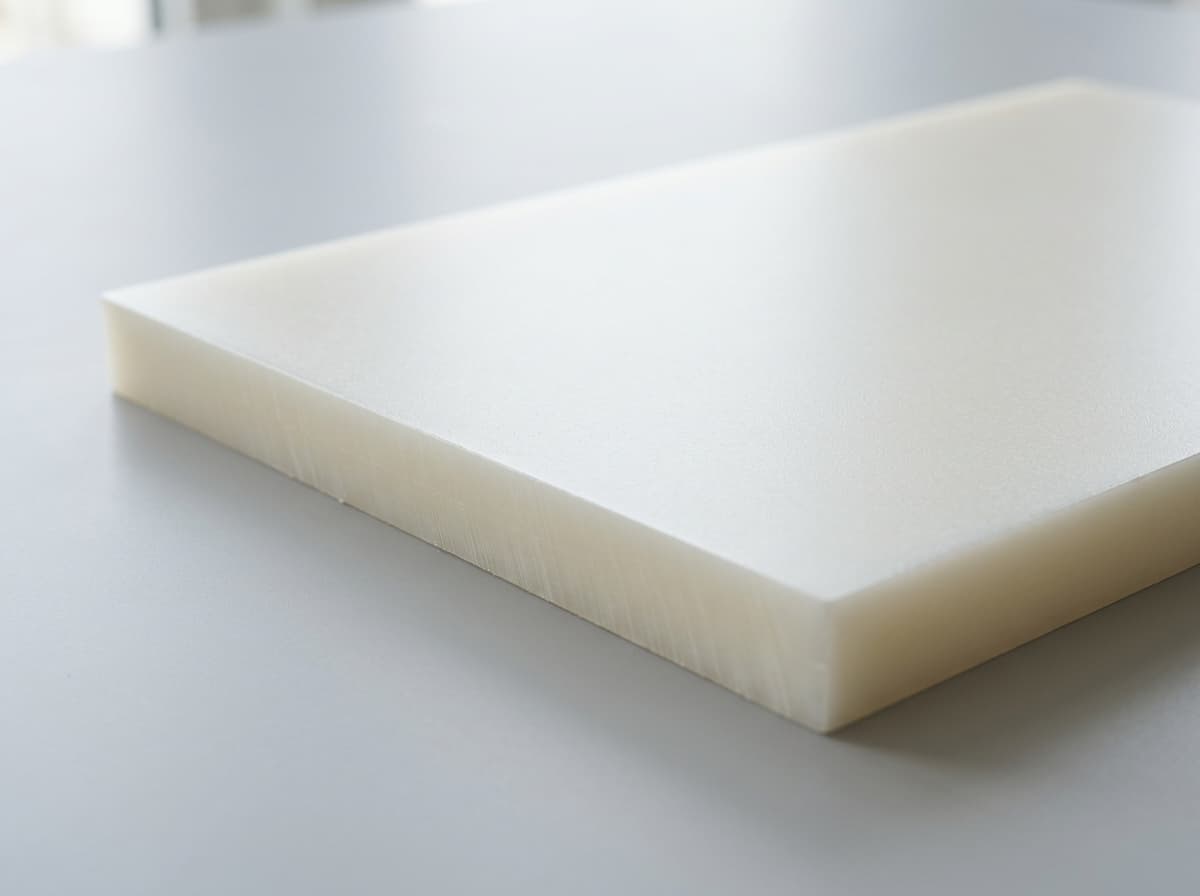 PA6 - 0.500" 12 x 12 Natural Sheet - view 2