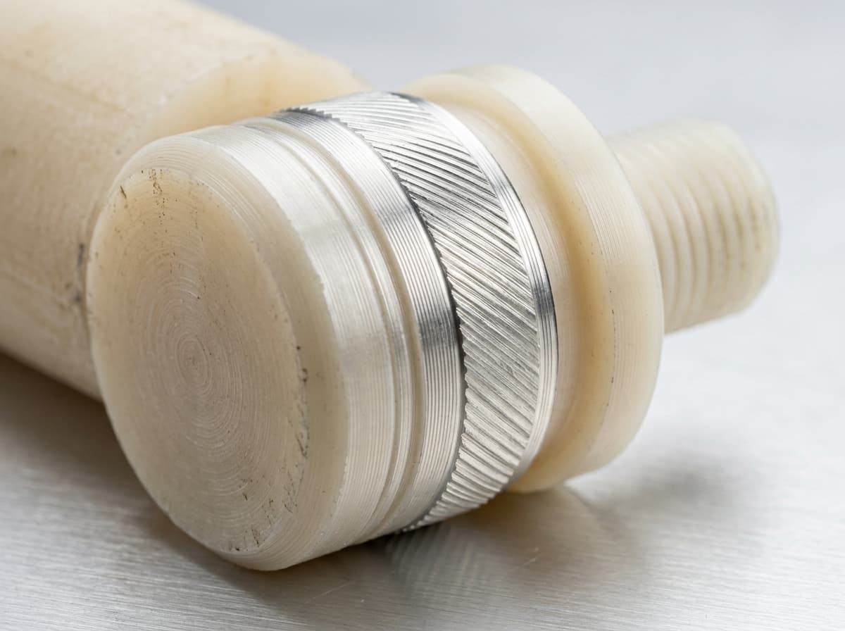 Cast Nylon - 10.000" x 24 Natural Rod - view 3