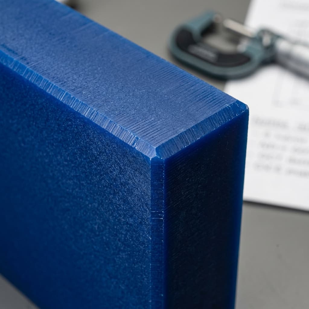 Cast Nylon - 0.500" 48 x 120 Blue Plate - view 2
