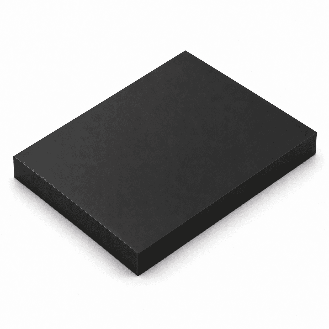 Hydex 4101 (PBT) - 0.500" 12 x 12 Black Sheet - view 3