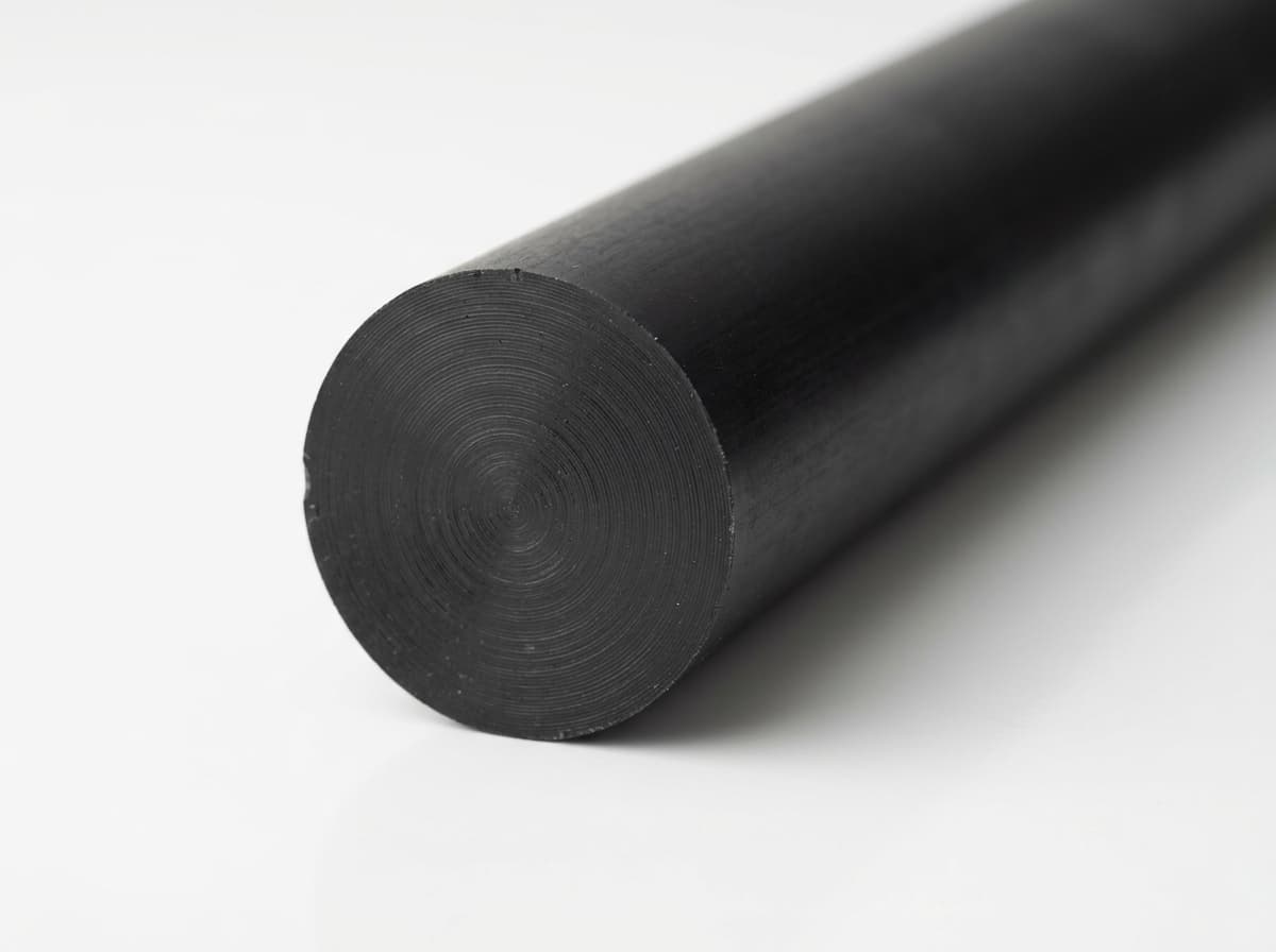 PC - 0.250" dia x 120 Black Rod - view 3