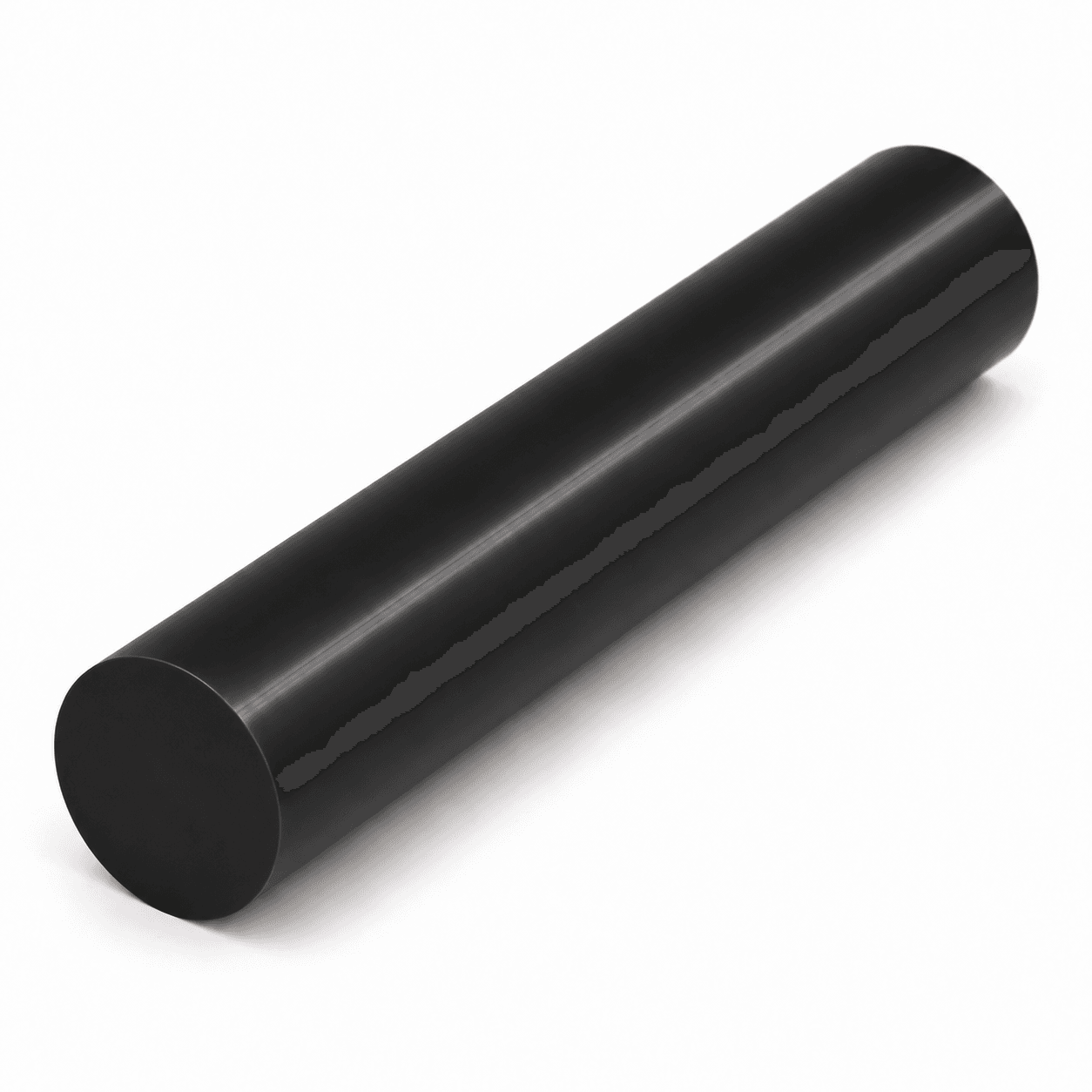 PEEK - 0.875" dia x 72 Black Rod - view 2