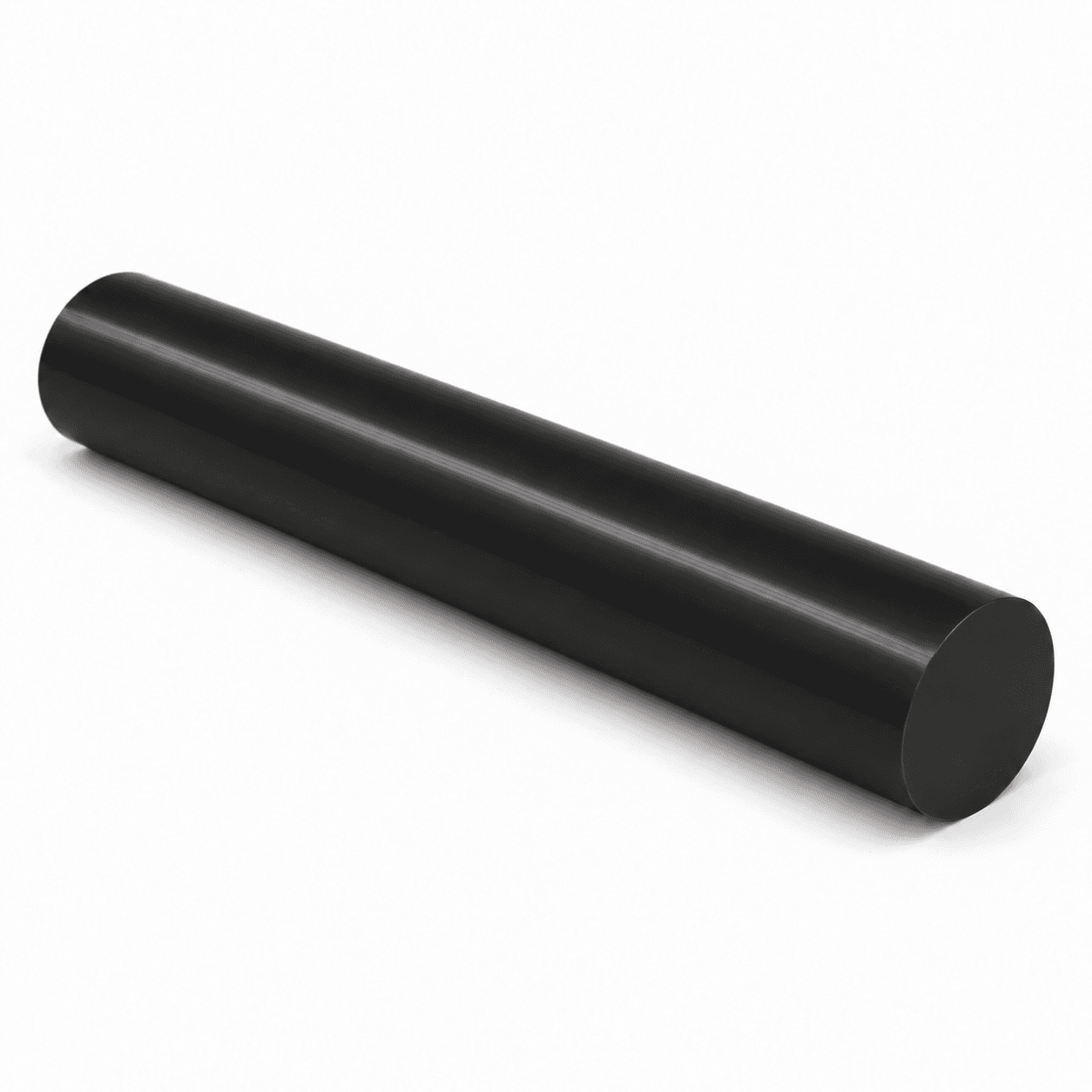 PEEK - 0.875" dia x 72 Black Rod - view 3