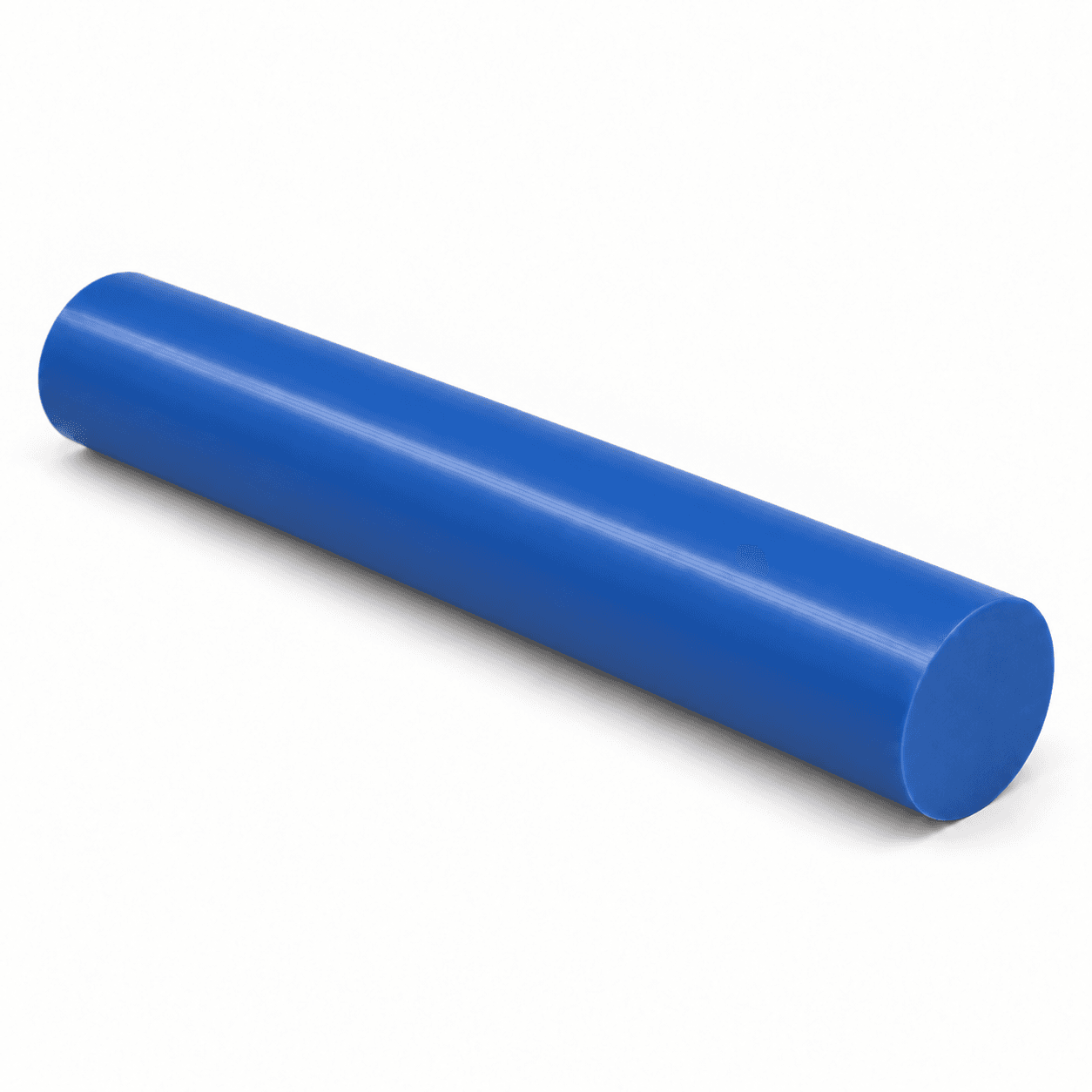 PEEK - 0.500" dia x 84 Blue Rod - view 3