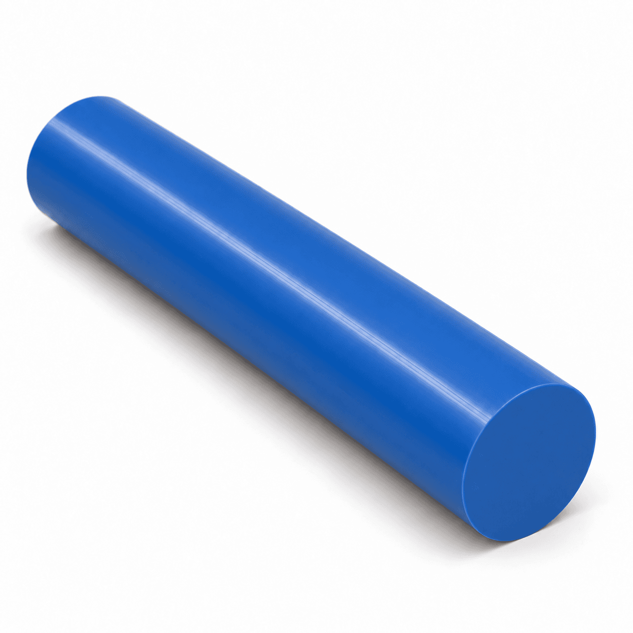 PEEK - 0.500" dia x 84 Blue Rod