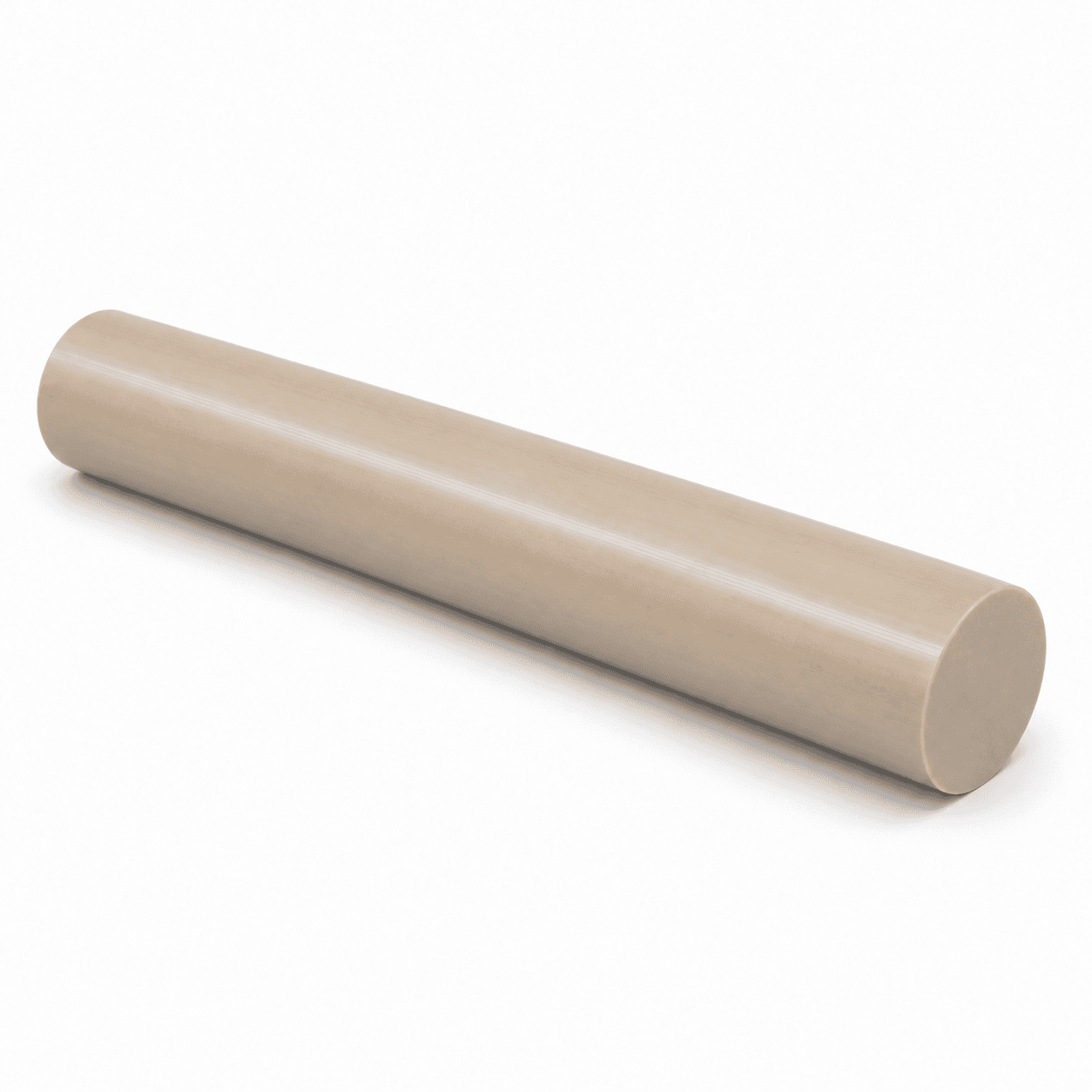 PEEK GF30 - 1.000" dia x 48 Natural Rod - view 3