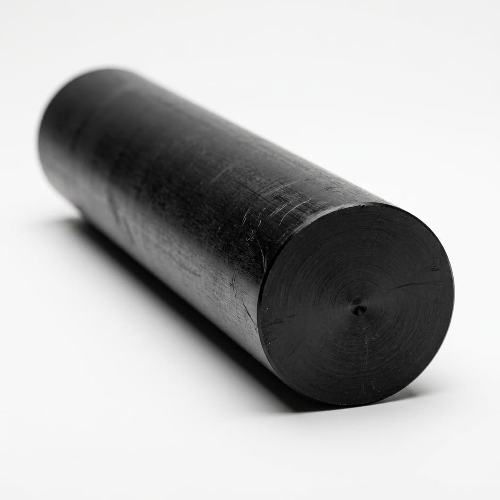 PEEK - 0.875" dia x 72 Black Rod - view 2