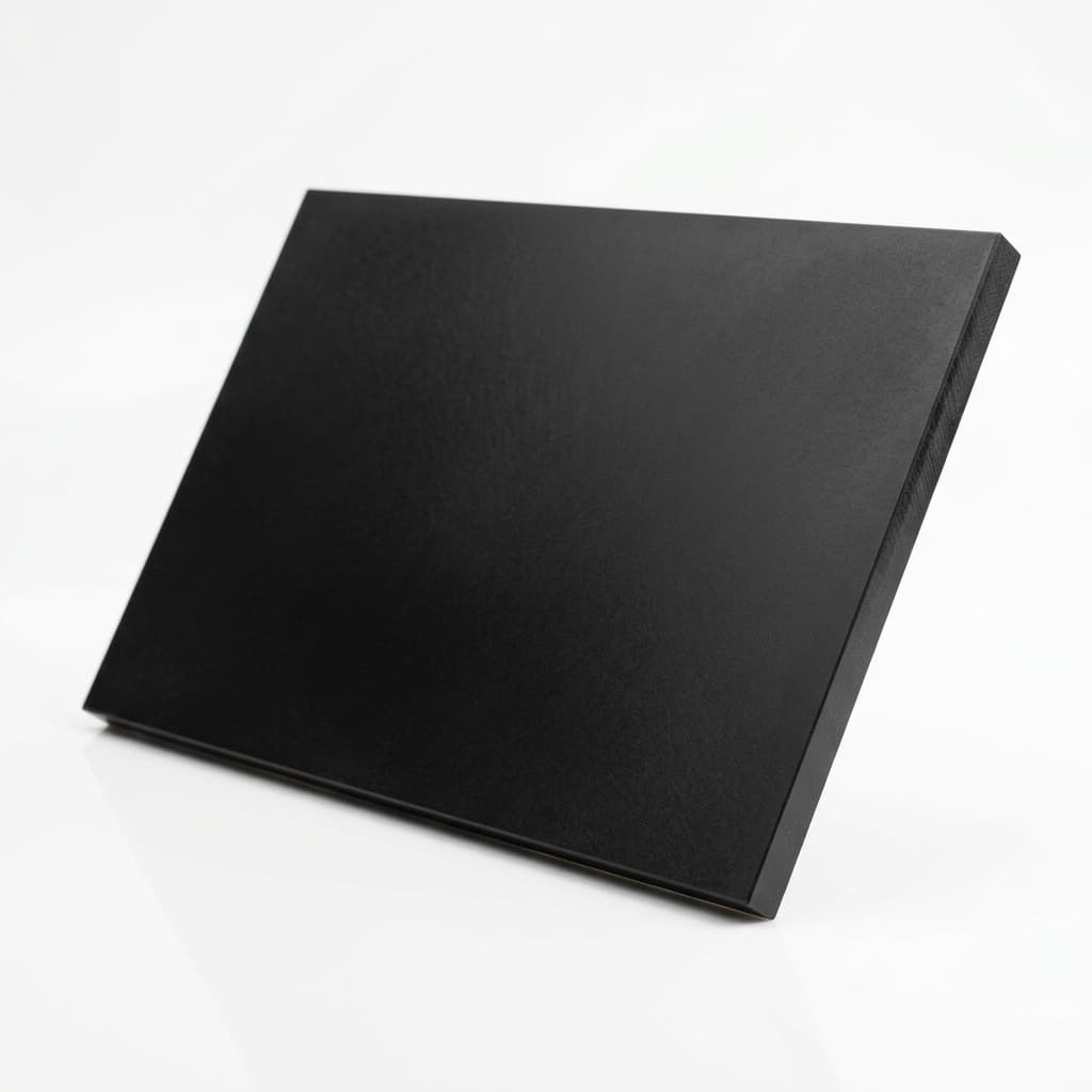 PEEK - 0.500" 24 x 48 Black Sheet - view 3