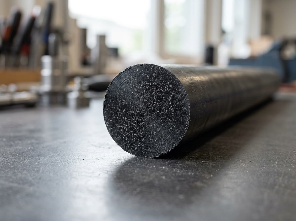 Ultem GF30 (PEI GF30) - 0.500" dia x 120 Black Rod - view 2