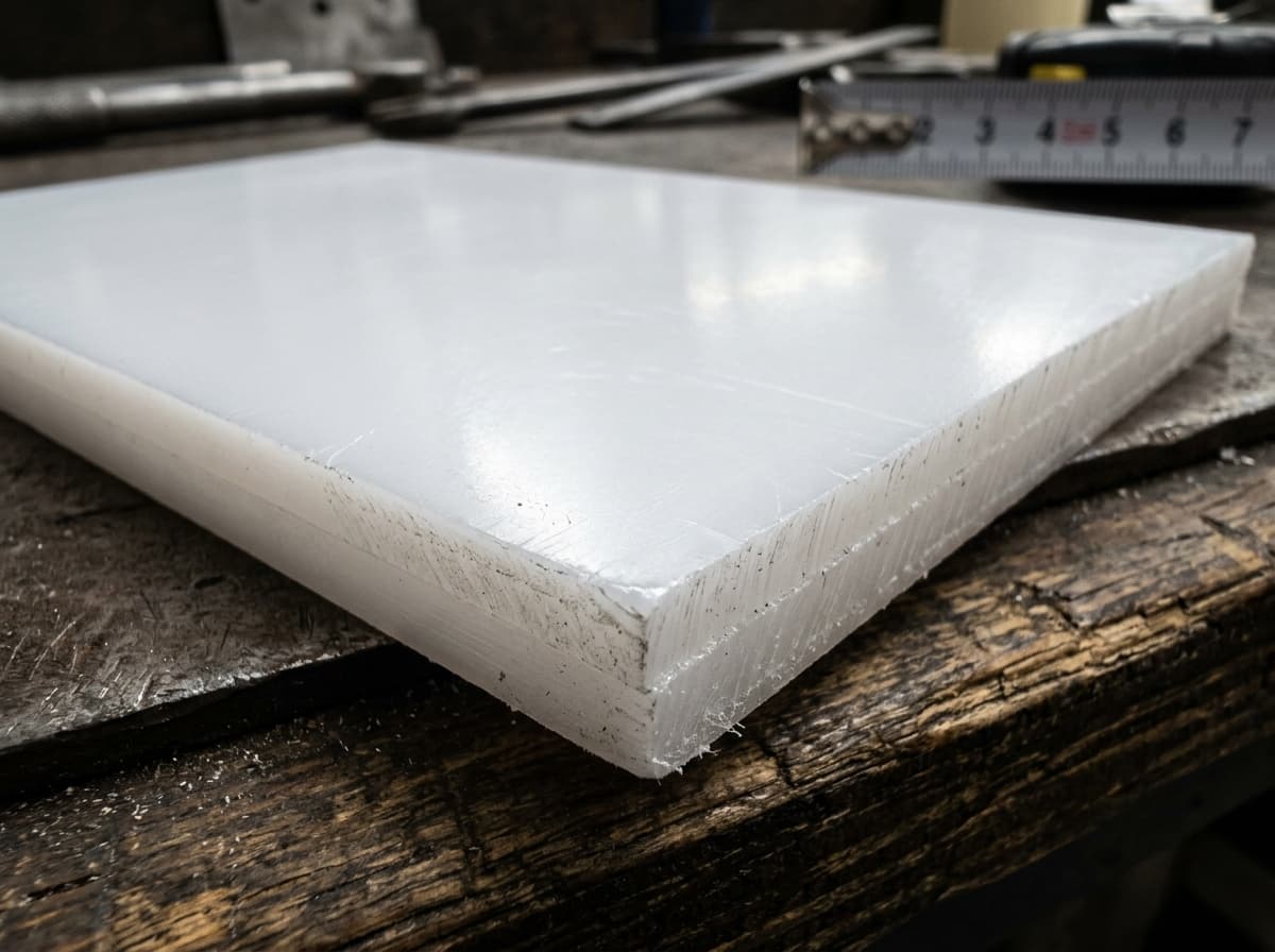 PET - 0.625" 12 x 12 White Sheet - view 3