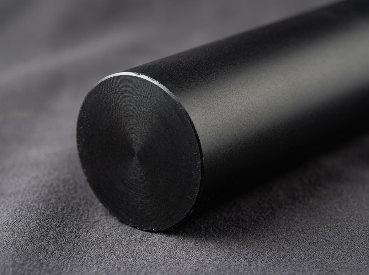 POM-C PTFE - 0.188" dia x 60 Black Rod - view 2