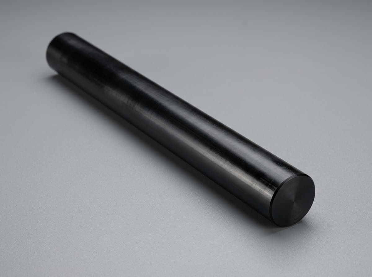 POM-C PTFE - 0.188" dia x 60 Black Rod - view 3