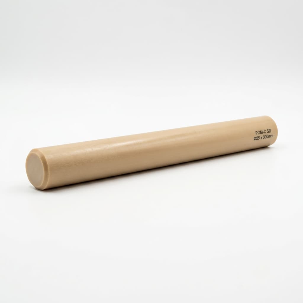 POM-C SD - 1.500" dia x 120 Natural Rod