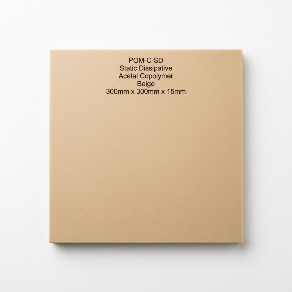 POM-C SD - 1.000" 19.68 x 48 Natural Sheet