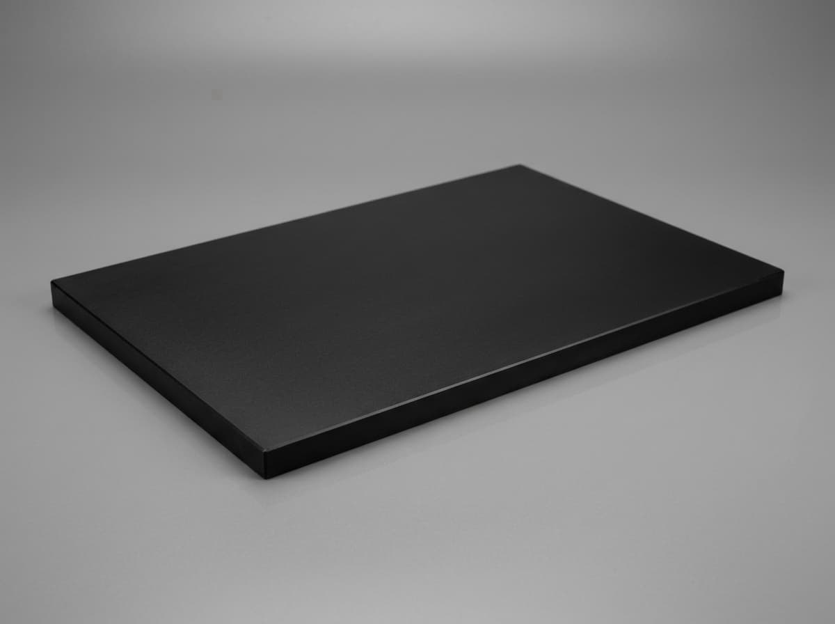 POM-C - 3.500" 48 x 48 Black Plate