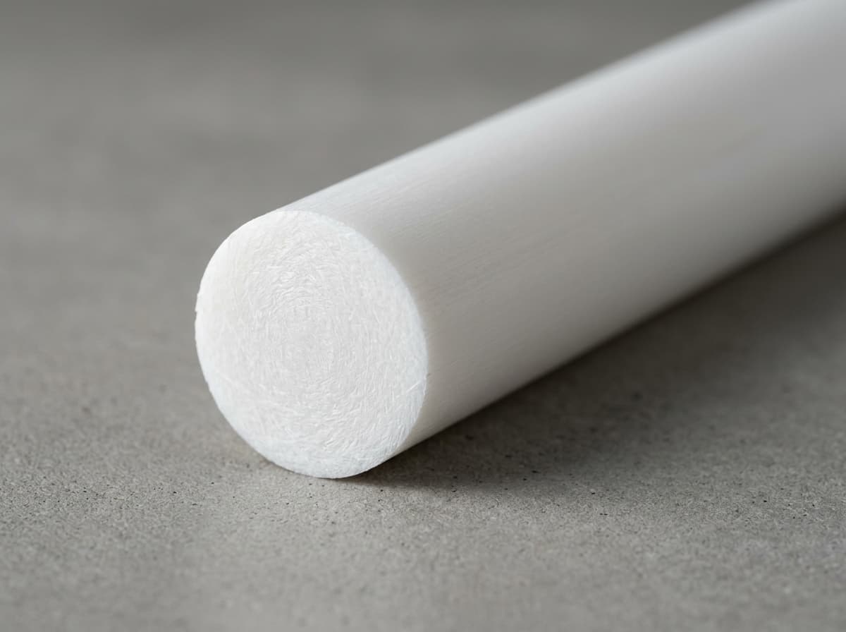 Delrin 570 GF20 (POM-H GF20) - 0.250" dia x 120 Natural Rod - view 2