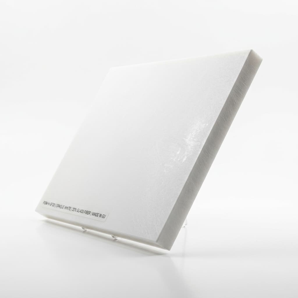 Delrin 570 GF20 (POM-H GF20) - 0.250" 24 x 48 Natural Sheet - view 3