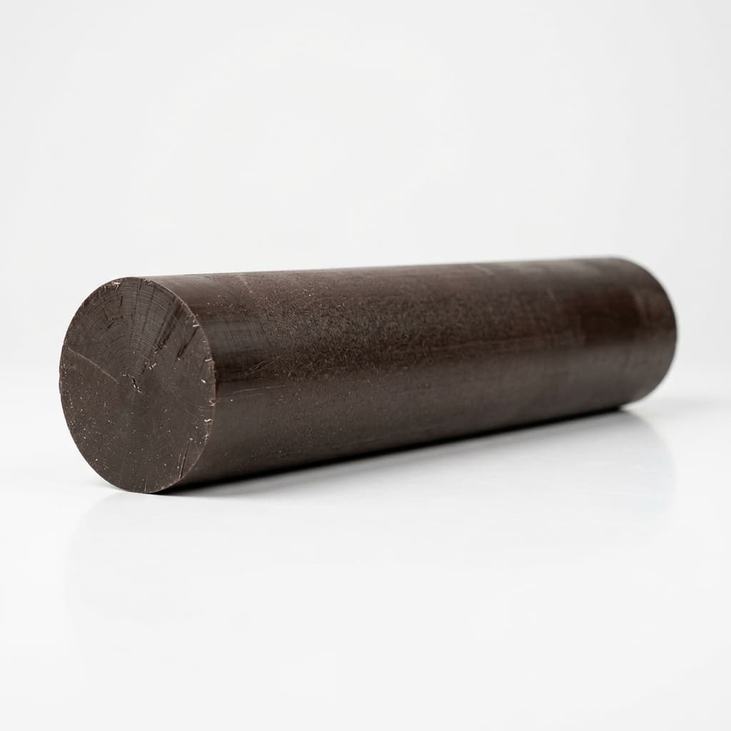 Delrin 100AF (POM-H PTFE) - 0.625" dia x 60 Natural Rod