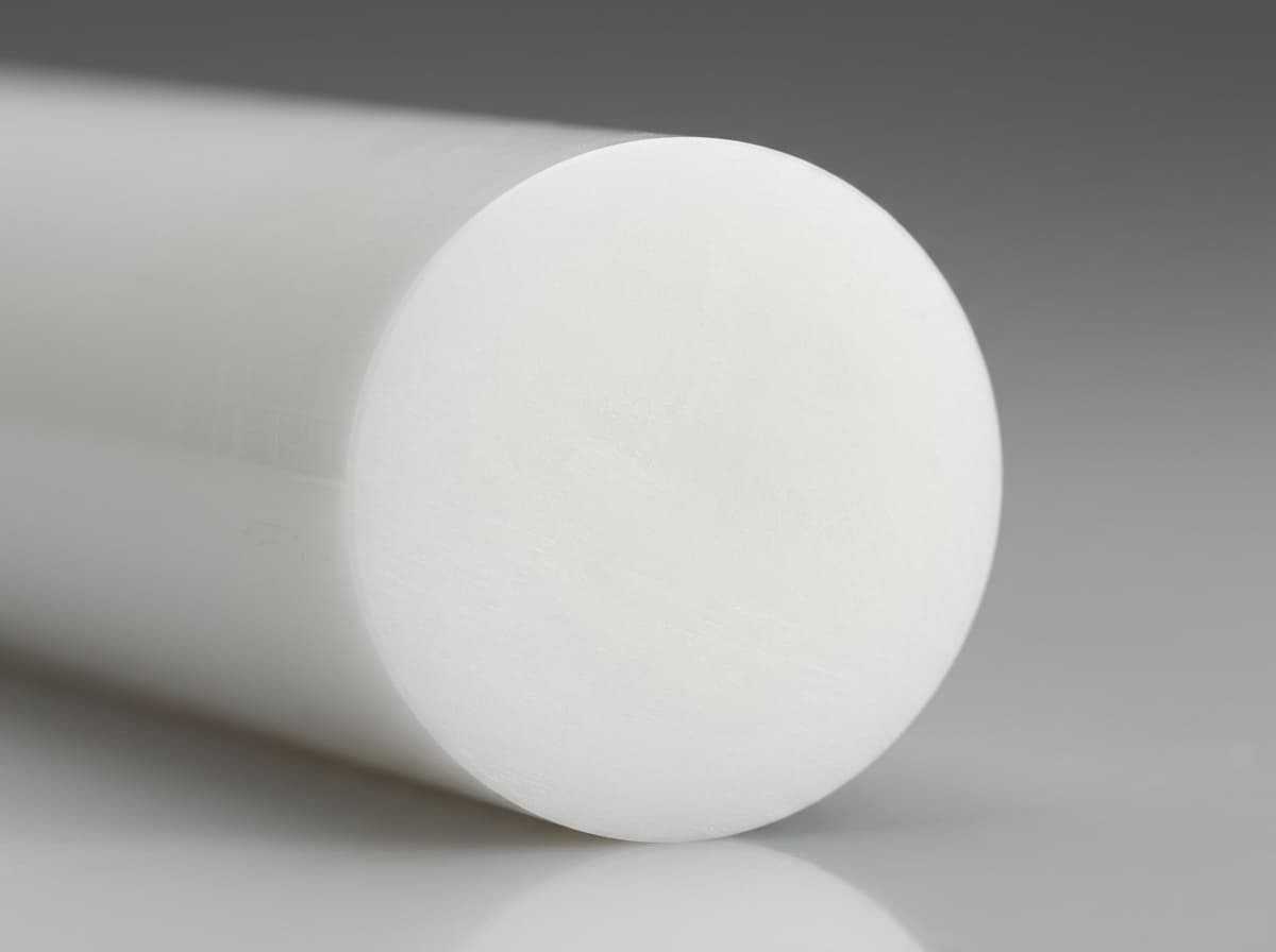 Delrin 150 (POM-H) - 0.188" dia x 120 Natural Rod - view 3