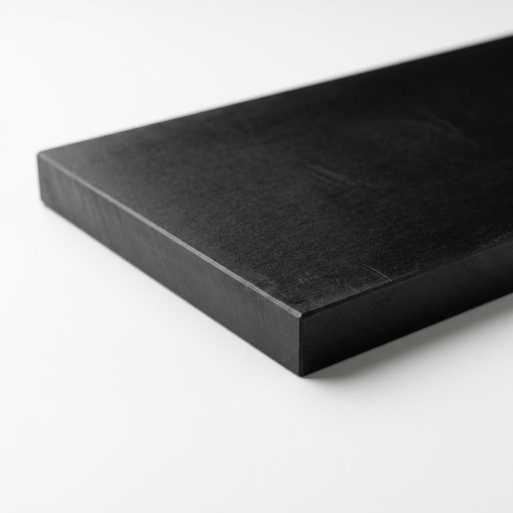 Delrin 150 (POM-H) - 0.031" 12 x 24 Black Sheet - view 2