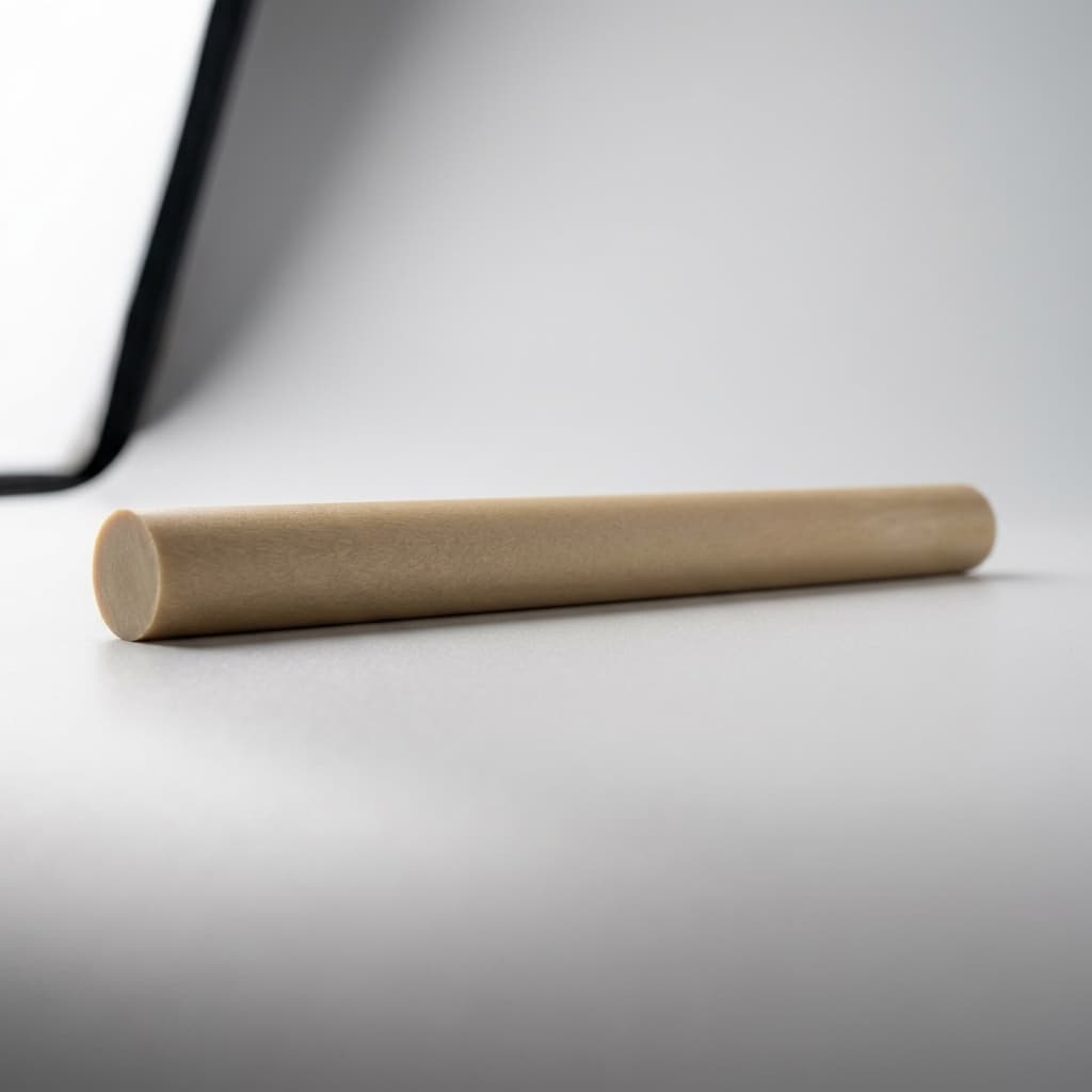 PPS - 2.250" dia x 48 Natural Rod - view 3