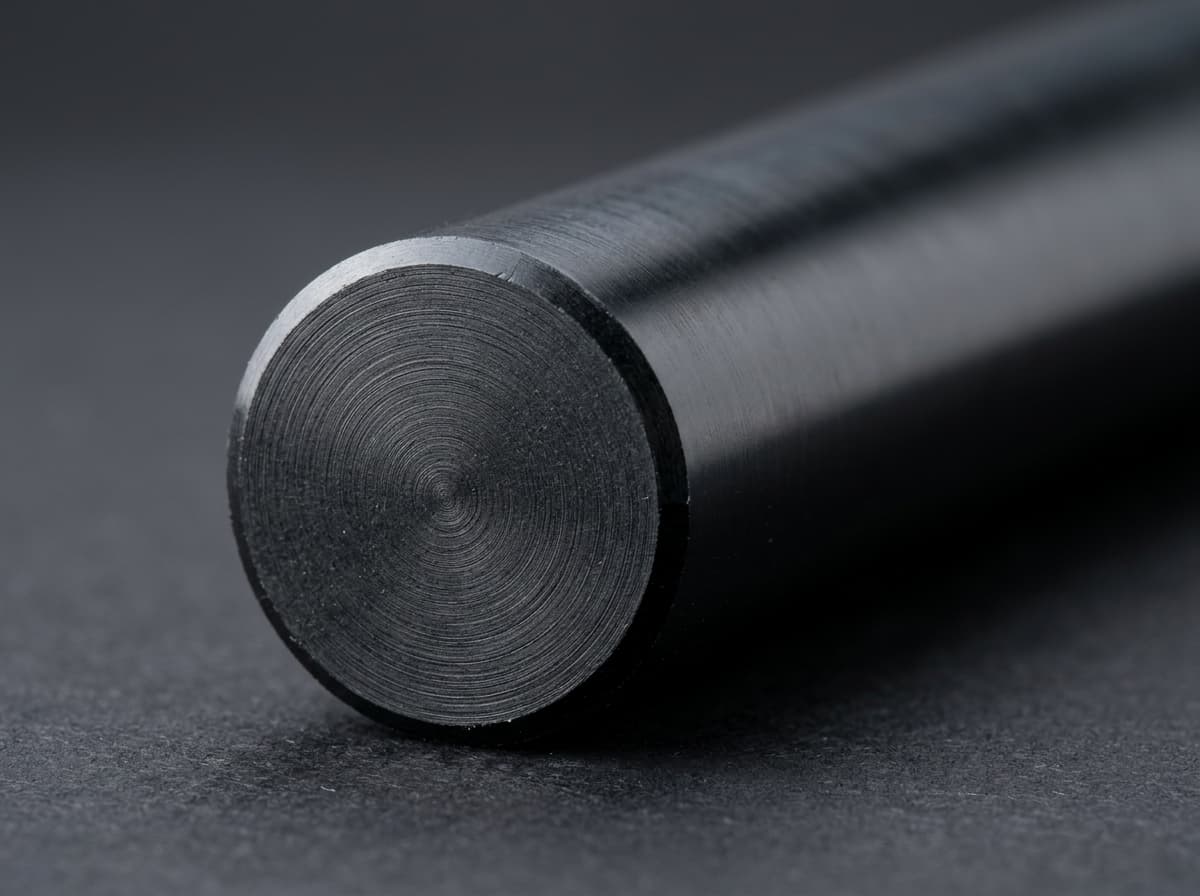 Radel R5500 (PPSU) - 0.500" dia x 120 Black Rod - view 2