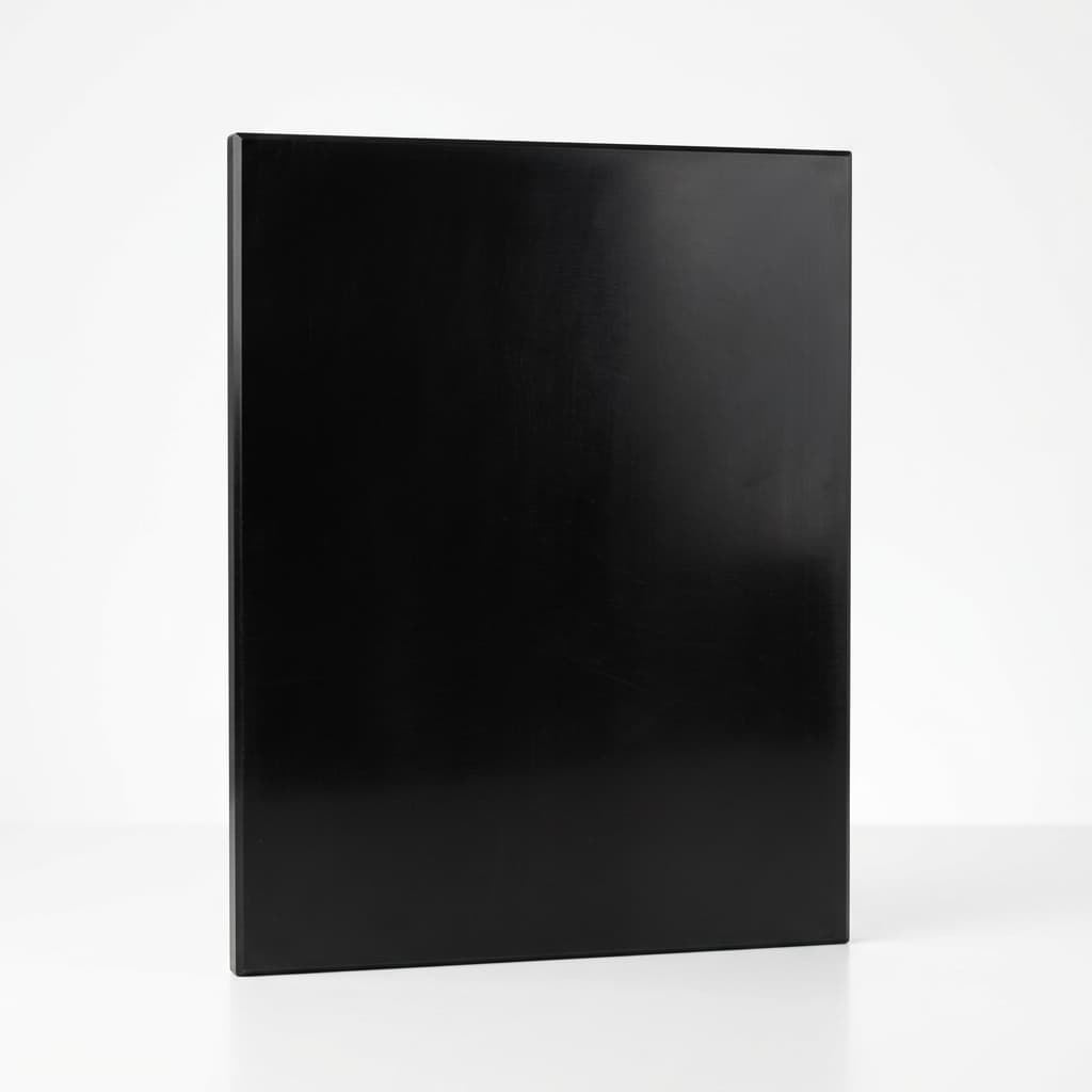 X - 0.187" 48 x 96 Black Sheet