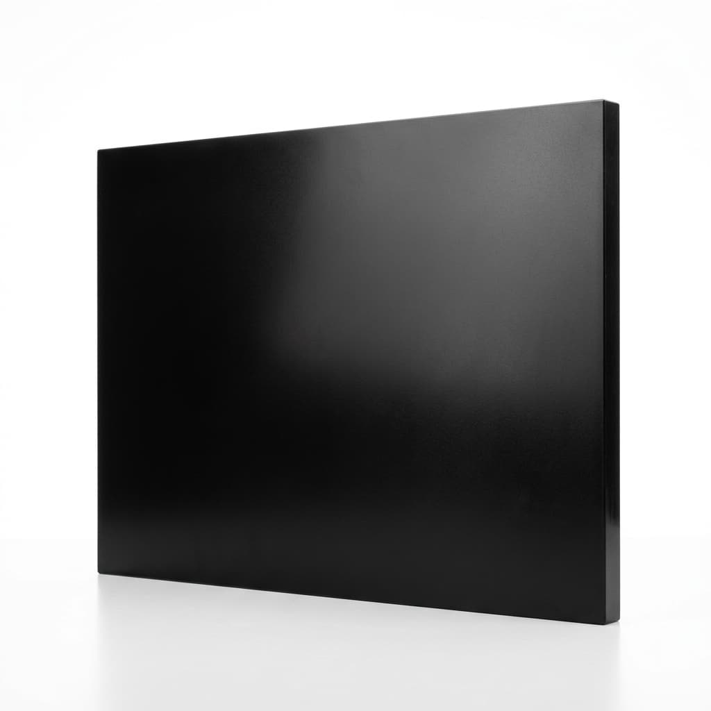 XX - 0.187" 36 x 48 Black Sheet