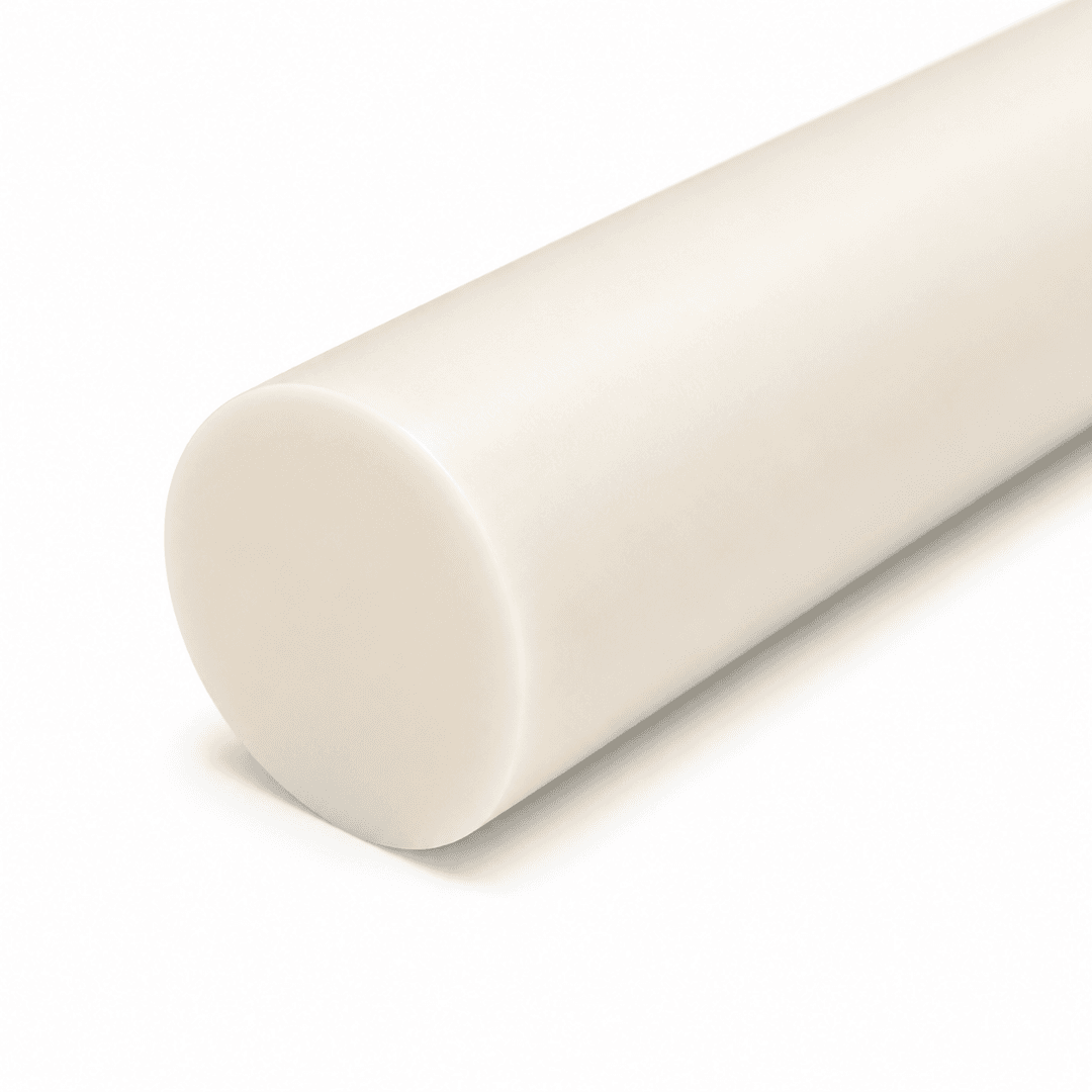 PA6 - 0.562" dia x 48 Natural Rod - view 4